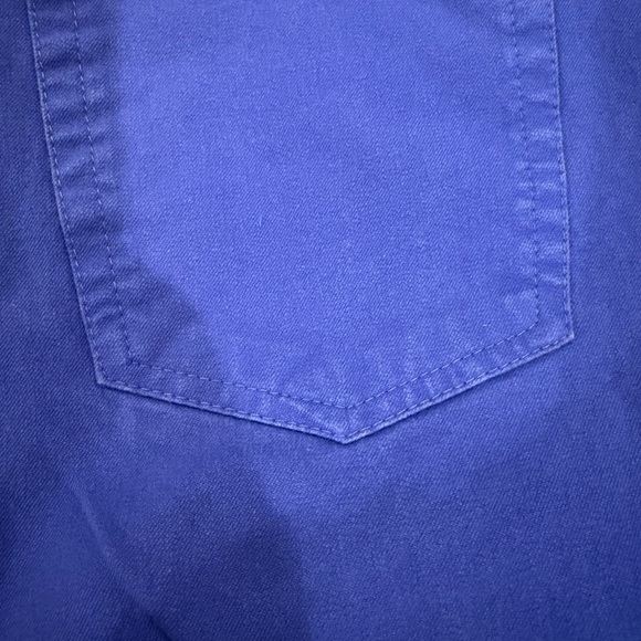 Escada Wide-Leg Jeans in Deep Royal Blue - Picture 6 of 6